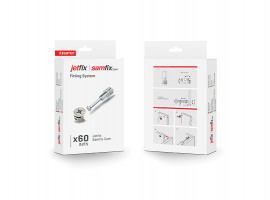 JETFIX  Ø8 + SAMFIX Gövde 13,2 mm Nikel Bağlantı Elemanı